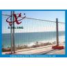 China Portable Chain Link Fence , Temporary Wire Fencing Metal Iron Material factory