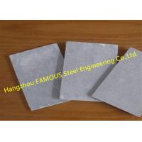 China Moisture Proof Grey Fiber Reinforced Cement Board , 3.5mm High Density Fiber Cement Board for sale