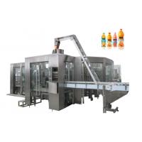 China Pet Bottle Fruit Juice Production Line / Juice Filling Machine Natural fruit juice filling production line for sale