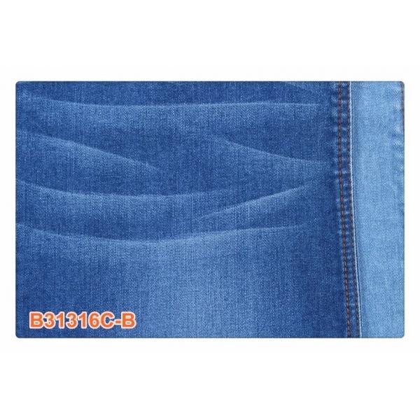 Quality Jeans 10.8oz 97% Ctn 3% Lycra Cotton Spandex Denim Fabric Soft Jean Material for sale