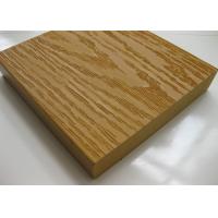 China Solid Wood Plastic Composite WPC Decking / Flooring Boards Anti - slip factory