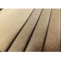 China 345gsm Yarn Dyed Linen Fabric Heavyweight Knitted Textile factory
