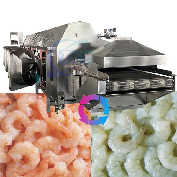 Quality Multipurpose Shrimp Cooking Machine Automatic Anti Corrosion for sale