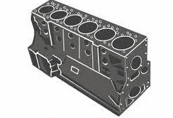 Quality 65.01101-6046 Excavator Engine Cylinder Block For Daewoo DH200-3 D1146T for sale