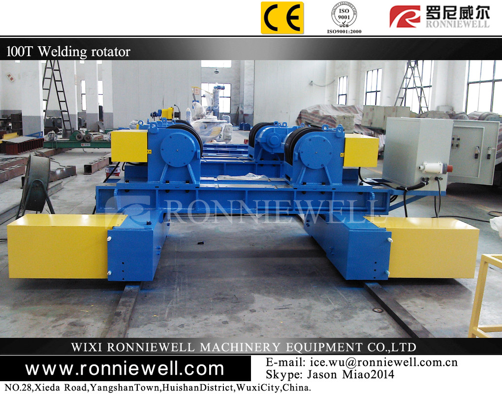 China Automatic Pipe Welding Turning Rolls Motorized For Pressure Vessels factory