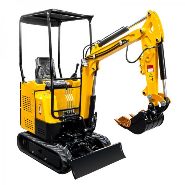Quality SGS 1.8 T Excavator EPA Small Digging Machine For Garden for sale