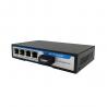China Stable Power Supply Fiber Optic Switch , 4 Port POE Ethernet Switch With Auto Uplink factory