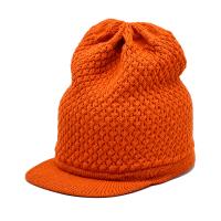 China Wool Merino Winter Beanie Hats With Visor Custom factory