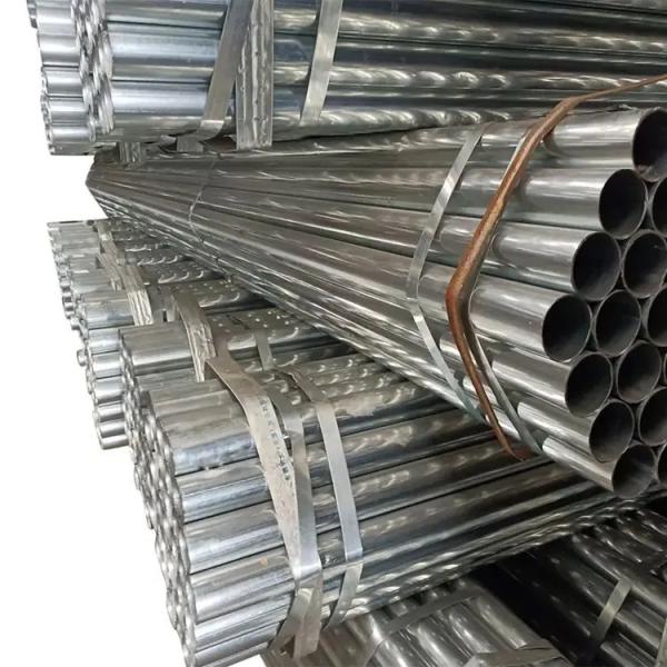 Quality 0.8MM To 12MM Galvanized Steel Pipe BS1387 Galvanized Seamless Pipe SGS 2 Inch for sale