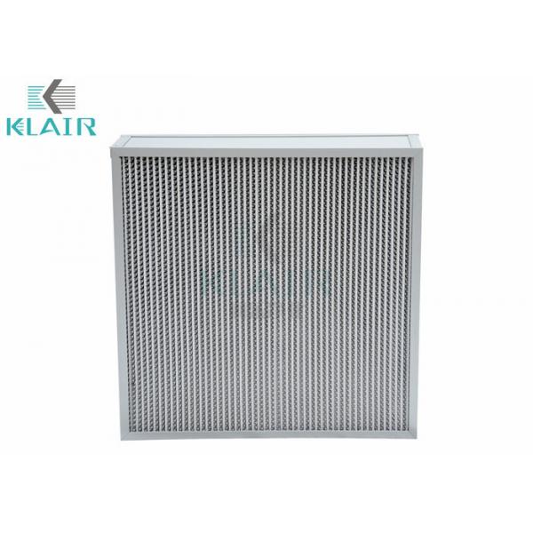 Quality Final stage Hepa Air Filter , Low Resistance Oil Mist Collector With Heavy Duty Media Pack for sale