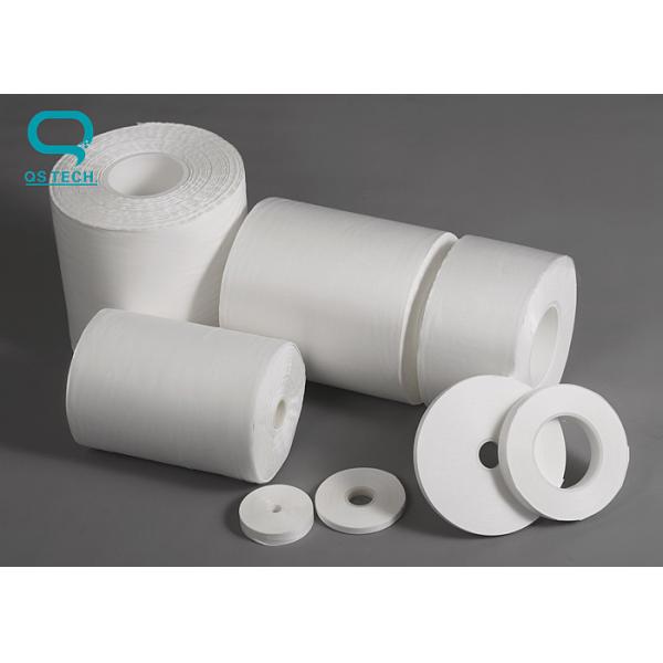 Quality 100% Polyester Stencil Paper Roll , Stencil Clean Roll With High Flexibility for sale