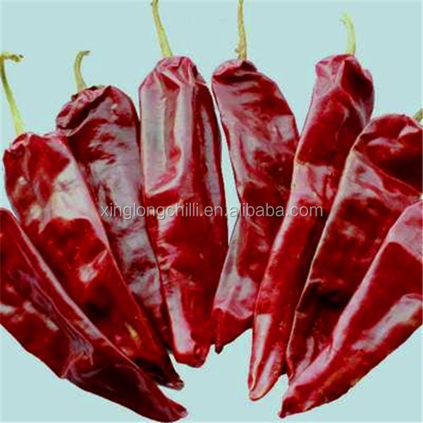 Quality Sweet Yidu Chili Block Shape Stemmed Dehydrating Chillies Medium Spicy for sale