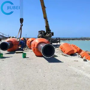 Quality Polyethylene Dredging Pipe Floats Pipeline HDPE Dredging Sand Slurry 160Mm 6 Inch for sale