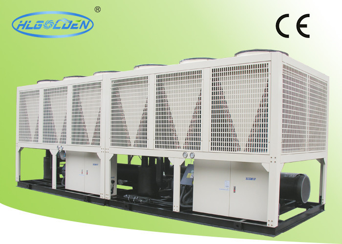 China Industrial Air Conditioner Central Chiller , Air Cooled Screw Chiller 675KW factory