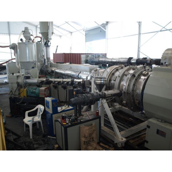 Quality Under Ground HDPE Drainge Solid Pipe Machine 800kg/h Max Output Easy To Operate for sale