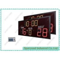 China LED Electronic Digital Futsal Scoreboard , High School Football Scoreboards factory