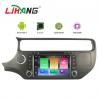 China KIA RIO 8.0 Android Car DVD Player With Audio Video 3G 4G SWC factory