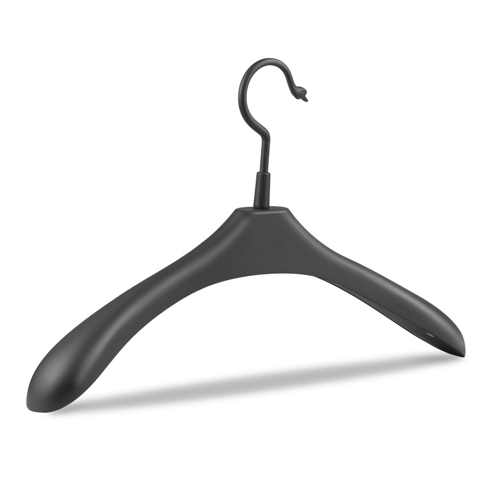 China 270*450mm Hotel Wide Shoulder Metal Clothes Hanger For Male factory