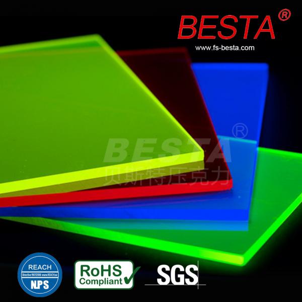 Quality 3mm Light Guide Acrylic Sheet Led Edge Lit Acrylic Panel Customizable for sale