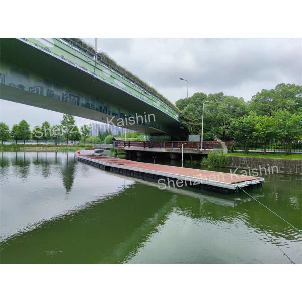 Quality Marine Aluminum Alloy Floating Dock Float Platform Pontoon Bridge for sale