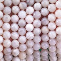 China 8mm White Crazy Lace Agate Loose Beads OEM ODM For DIY Crafts factory