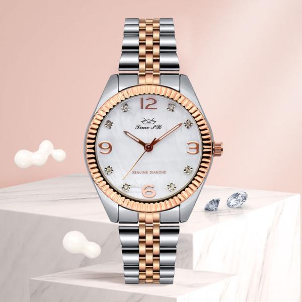 Quality 33.5mm Female 3ATM Waterproof Quartz Movement Wrist Watch for sale