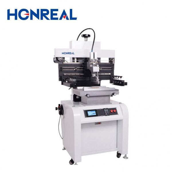 Quality Solder Paste Flatbed Screen Printing Machine Semi Automatic 100W for sale