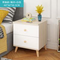 china ODM 2 Drawer Wooden Bedside Table , Scratch Resistant 16 Inch Nightstand