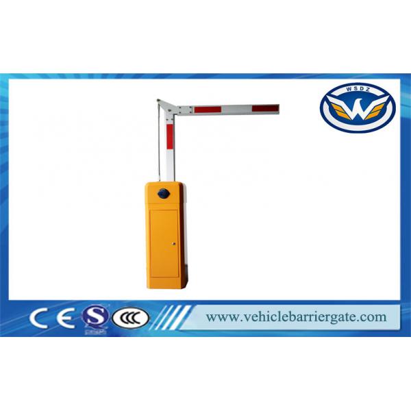 Quality 80W Bus Station Automatic Boom Barrier Gate with 90 Degree Boom for sale