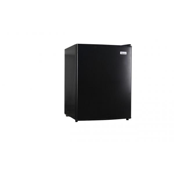 Quality Black Table Top Mini Fridge , Small Refrigerator With Lock No Noise for sale