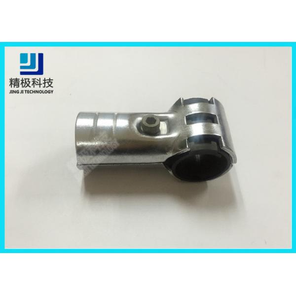 Quality Metal Anti static Tee Hinge Joint Set Chrome Pipe Connectors Chorming Treatment for sale