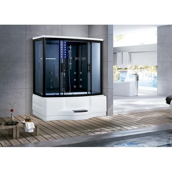 Quality 110V / 220V Bathroom Shower Enclosure , Steam Bath Shower Cabin 1400x1100x2150mm for sale