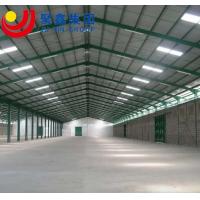 China Sturdy Frame Steel Structure Warehouse Wind Proof factory