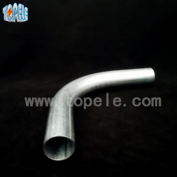 Quality UL Galvanized Steel EMT Conduit And Fittings Metal Conduit Elbow / Curva 90 for sale