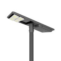 China 120w 140*70deg Solar Street Light With LiFePO4 Battery 537.6WH &gt;100,000 Hours factory