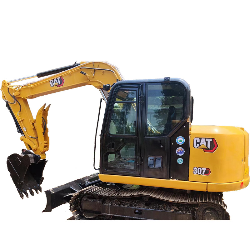 China Powerful 307E Used Cat Excavators 6800KG Used In Building Construction factory