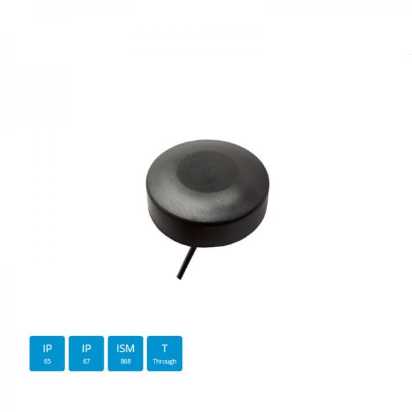 Quality External 2dBi Gain UHF RFID Antenna 868MHz ISM Band Panel Mounting Puck Antenna for sale