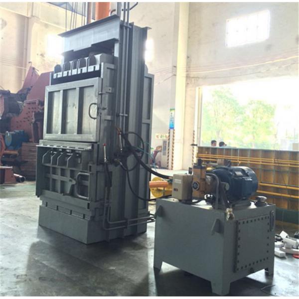 Quality Straw And Paper Baler Machine With Small Footprint 120KN 2.2 kW Power for sale