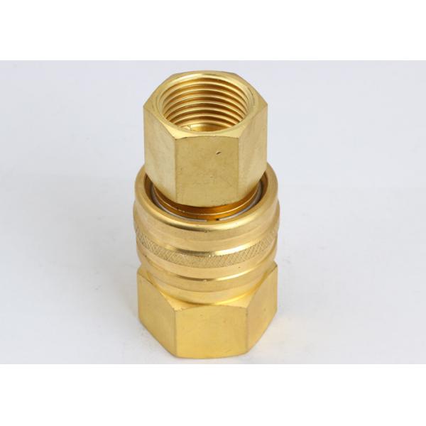 Quality Straight - Through Interface High Flow Hydraulic Coupler Manual Sleeve Type ST Series for sale