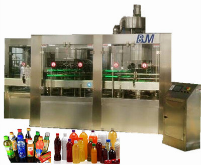 Quality Tea / Juice Filling Machine 1000BPH - 24000BPH for sale