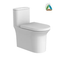 Quality SASO 1 Piece Toilet Bowl Siphonic Jet Flushing / Washdown for sale