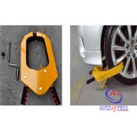 China Manual steering portable vehicle wheel clamps for illegal parking for sale