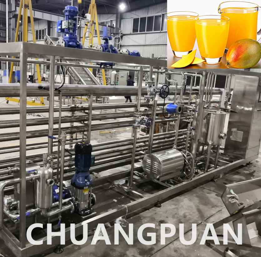 China Stainless Steel Mango Juice Beverage Production Line For High Performance Output factory
