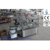 China Automatic Liquid Bottle Filling Machine with PLC Control 10-40 bottles/min factory
