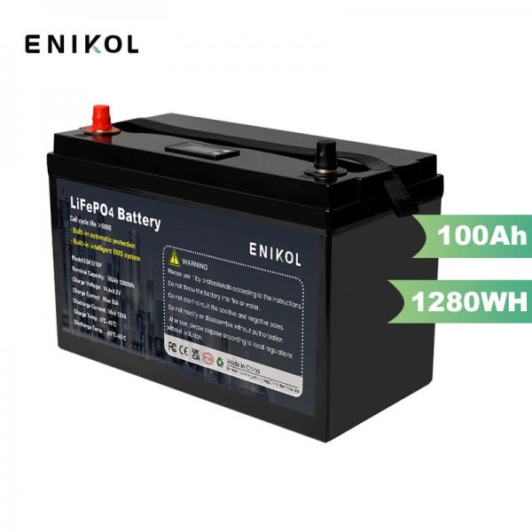 Quality 240ah RV LiFePo4 Battery Energy Storage 12V 100ah Lifepo4 Solar Lithium Ion Battery for sale