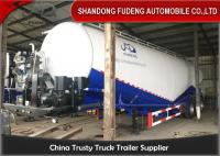 China BOHAI Air Compressor Bulk Cement Transport 70 Ton Or Bigger Tank Trailer Payload factory