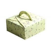 China Disposable Small Cake Bakery Box Customzied Size Eco Friendly With Handle factory