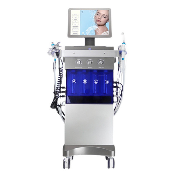 Quality Hydro Facial Q Switch Nd Yag Laser Tattoo Removal Machine Ultrasonic Dermabrasion Device for sale