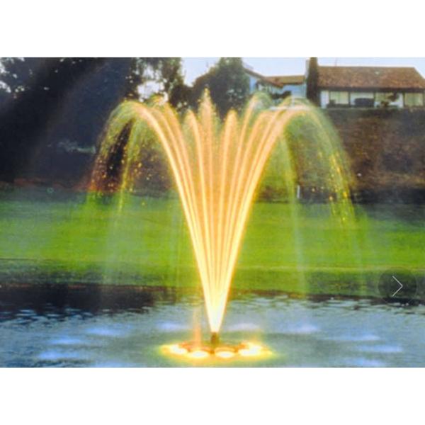 Quality Brass Chrome Silver Tassel Fountain Jet Nozzle Water Pond Fountain Spray Heads for sale