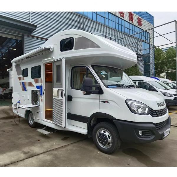 Quality IVECO 4x2 Family Travel Trailers Mobile Caravan Recreational Vehicle for sale